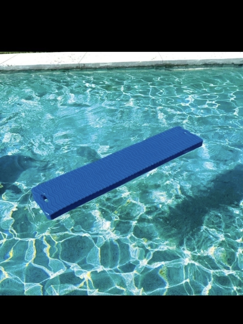Blue Foam Pool Float Mat By Cascade Mountain